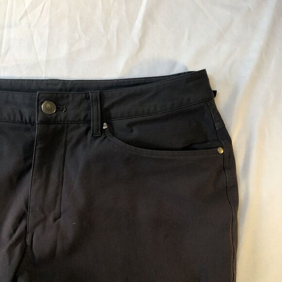 Lululemon ABC Slim Fit Pants Warpstreme Men’s Size 33 x 28.5 Dark Gray - Picture 3 of 12